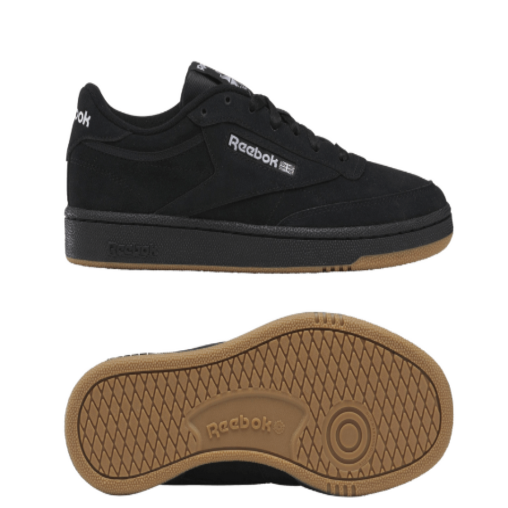 ReeboK CLUB C 85 "Suede Black White" (Unisex)