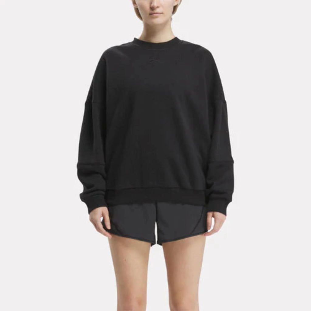 Women's Reebok Lux Oversized Crew Sweatshirts