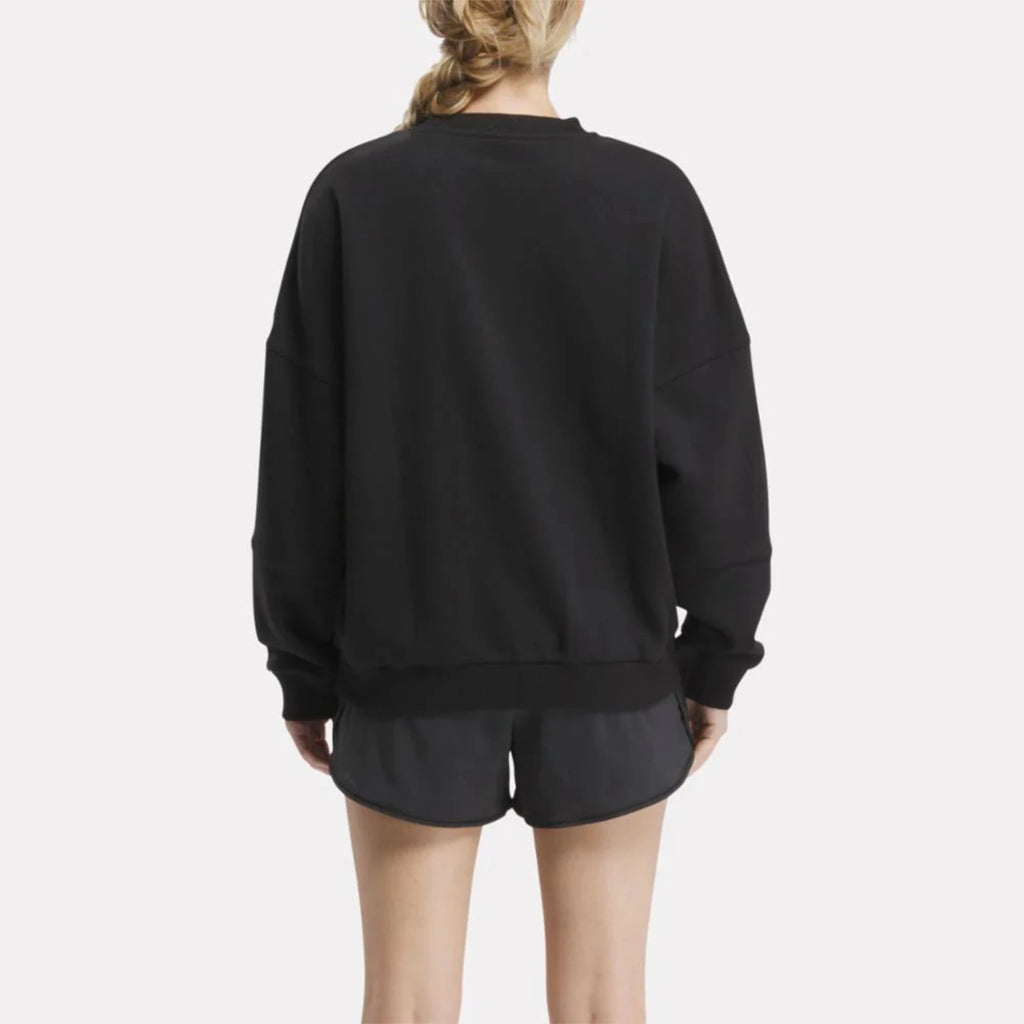 Women's Reebok Lux Oversized Crew Sweatshirts