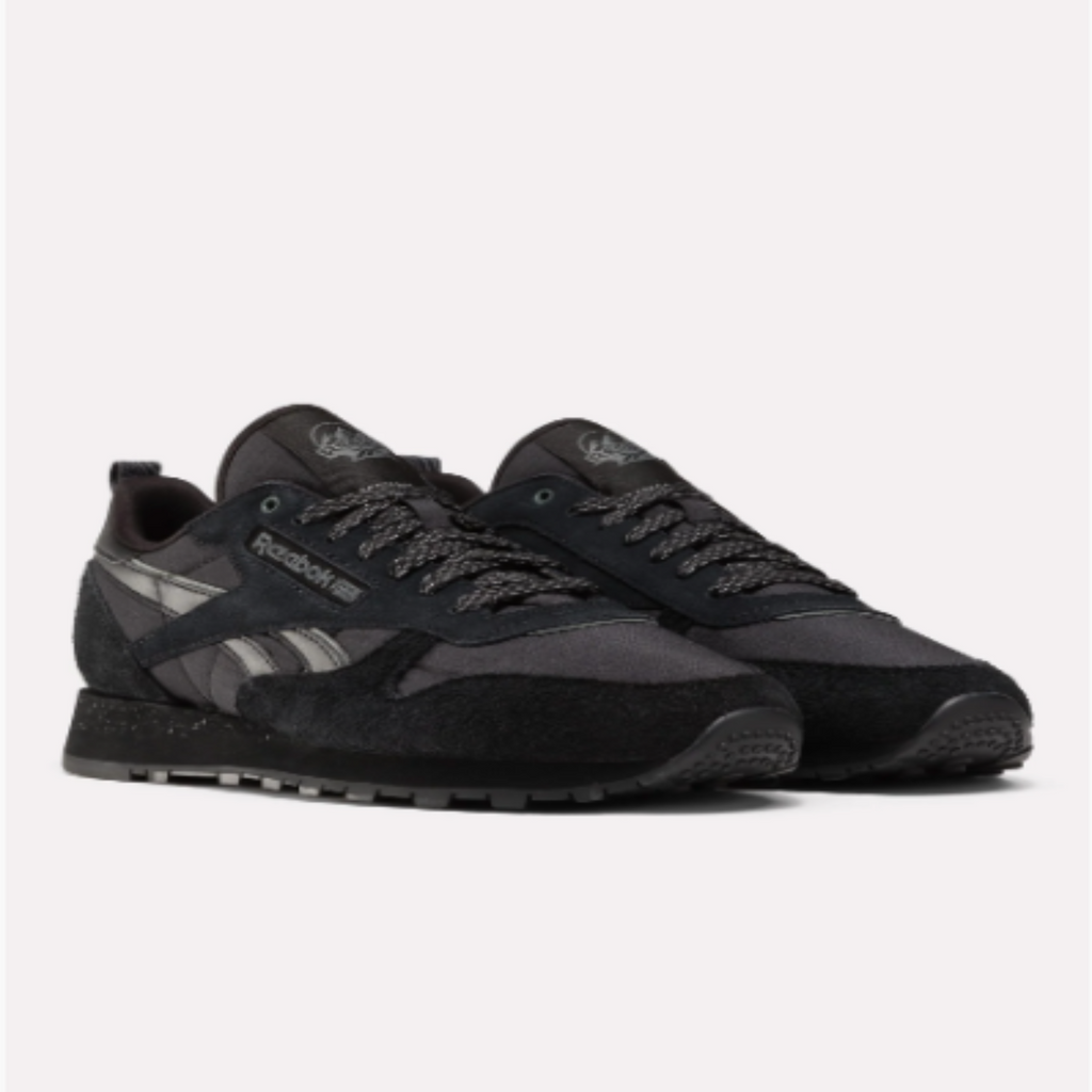 Men's Reebok Classic Leather "Black Grey"