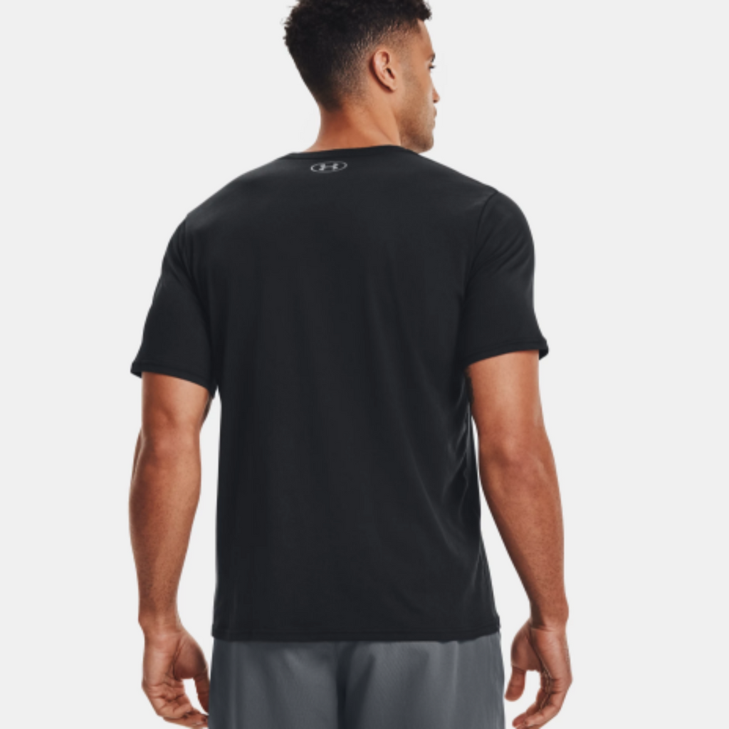 Men's Under Armour Left Chest Short Sleeve "Black"