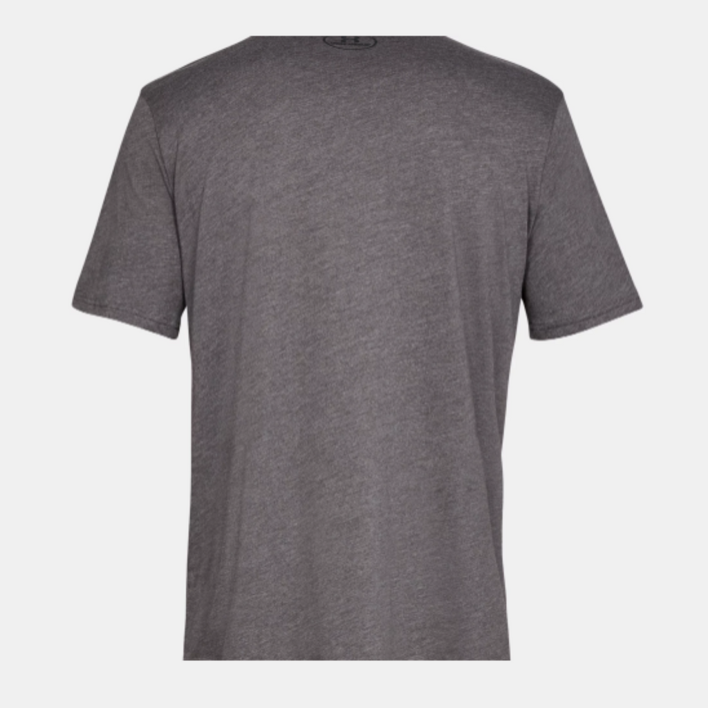 Men's Under Armour Left Chest Short Sleeve "Charcoal Medium Heather Black"