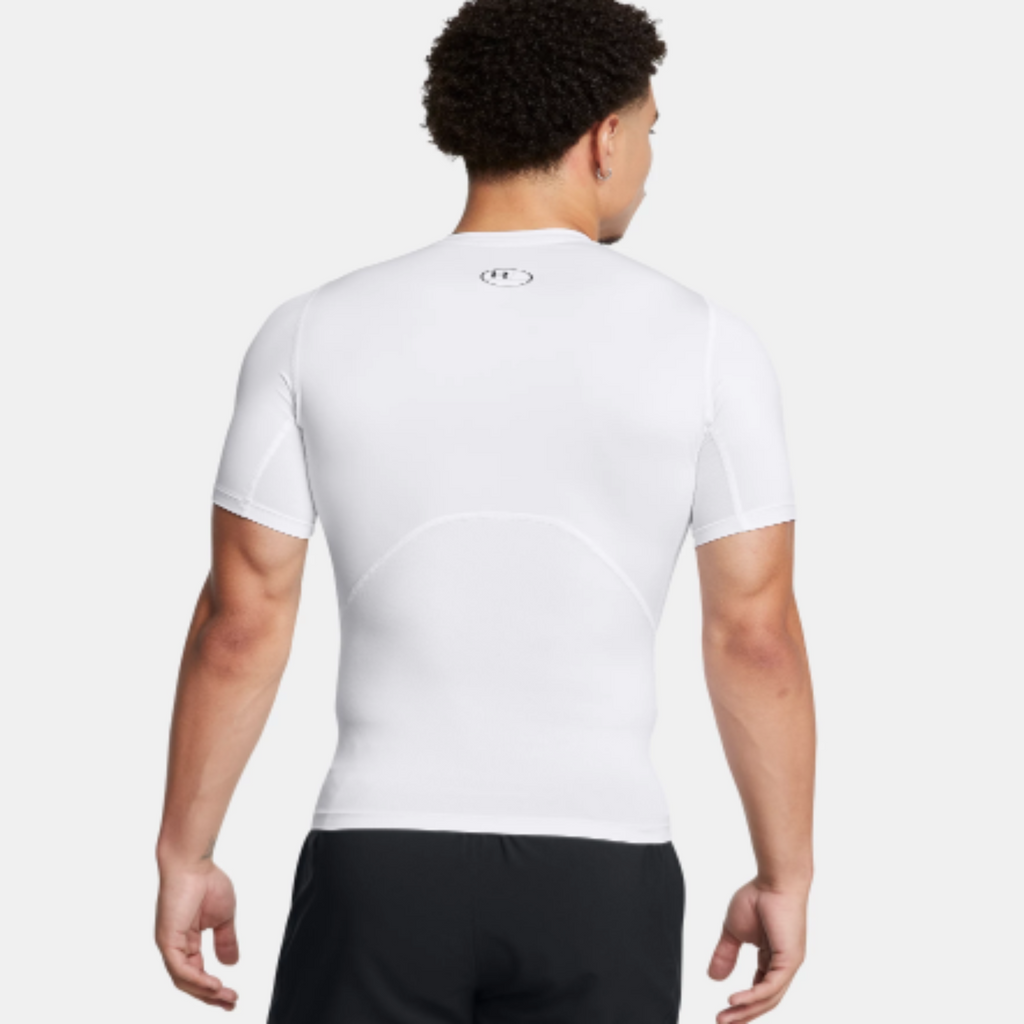 Men's Under Armour HeatGear® Short Sleeve "White/Black "