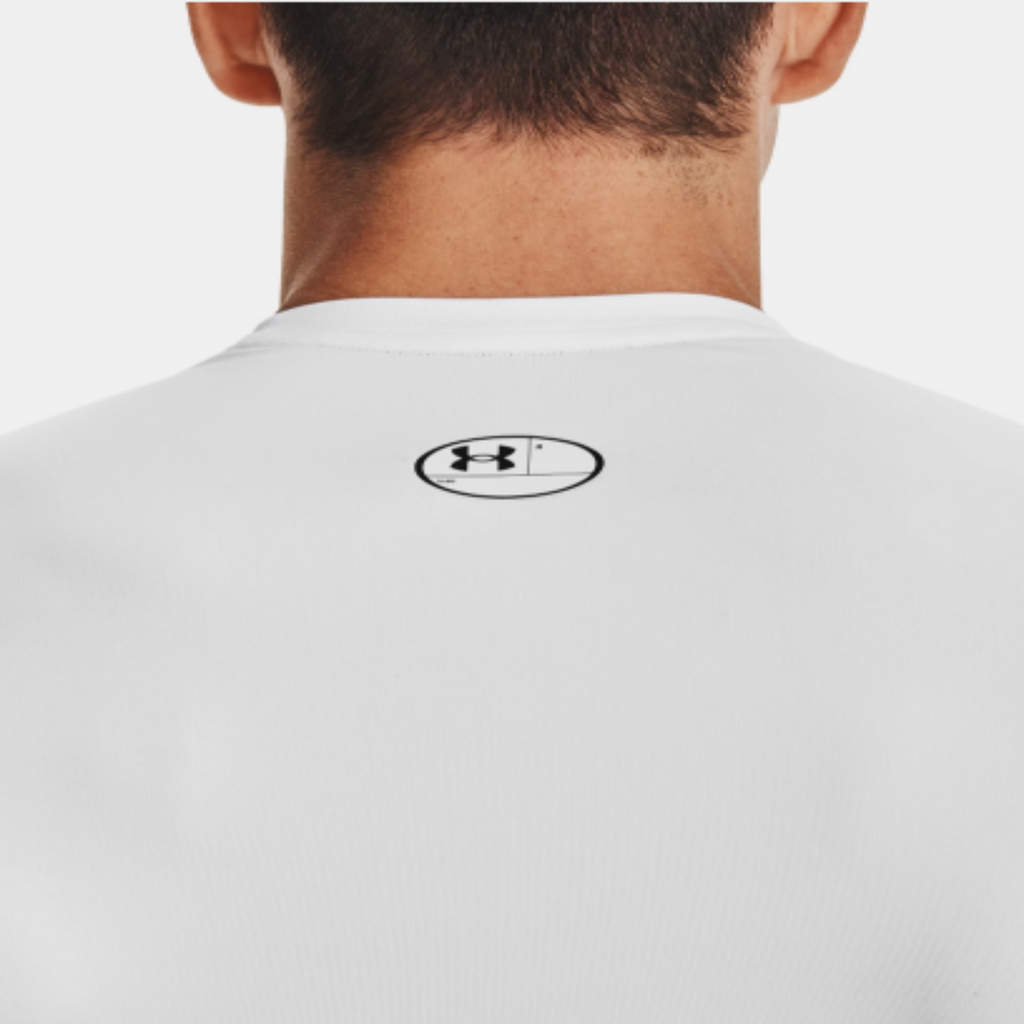 Men's Under Armour HeatGear® Short Sleeve "White/Black "