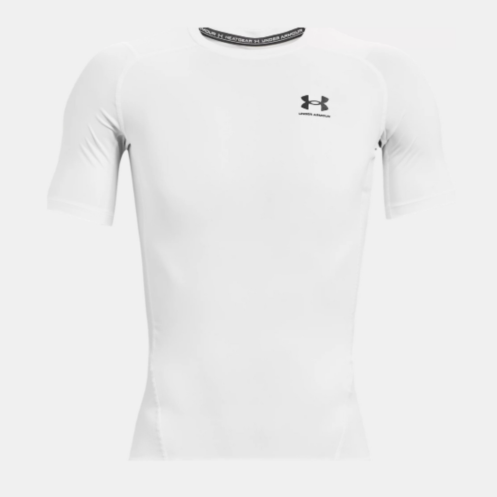 Men's Under Armour HeatGear® Short Sleeve "White/Black "