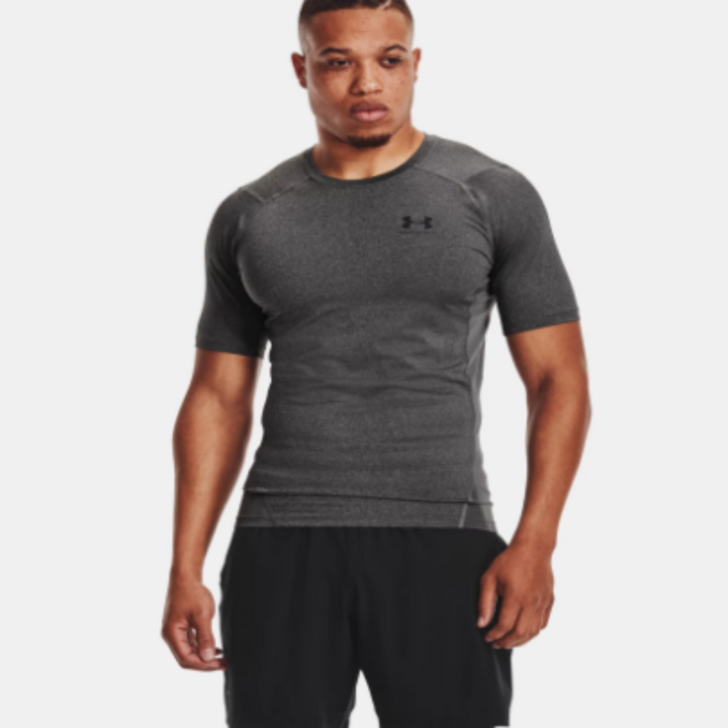 Men's Under Armour HeatGear® Short Sleeve "Carbon Heather"