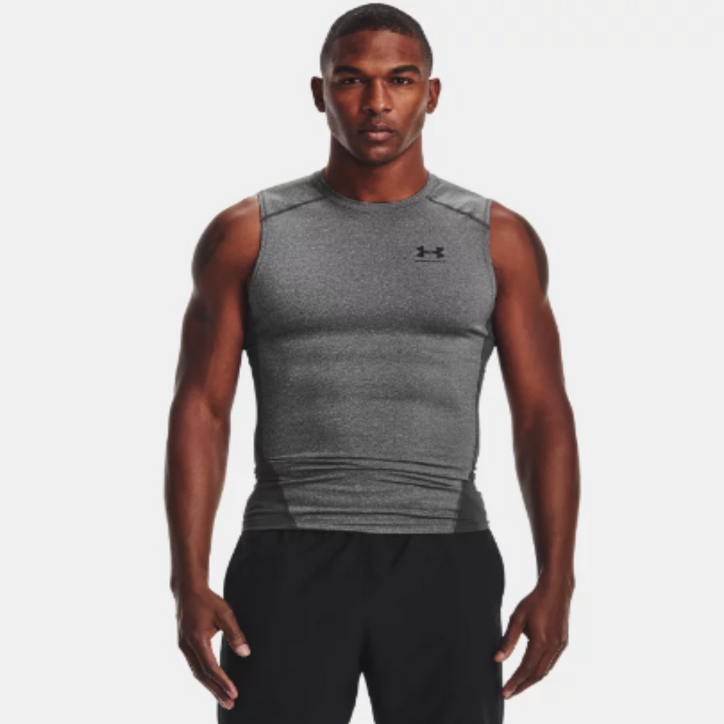 Men's Under Armour HeatGear® Sleeveless "Carbon Heather"