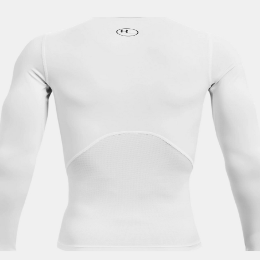 Men's Under Armour HeatGear® Long Sleeve "White/Black "