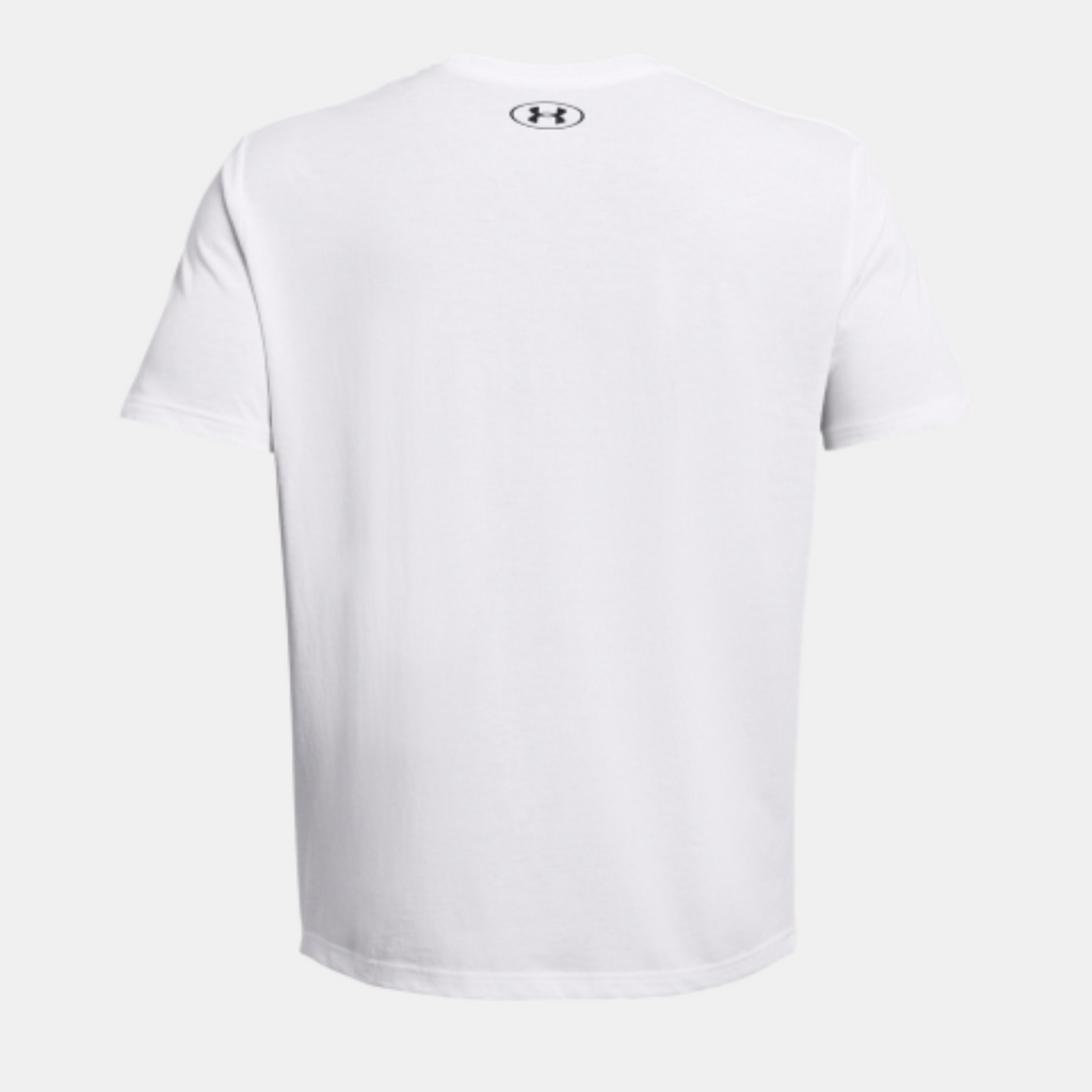 Men's Under Armour Logo Short Sleeve "White Black"