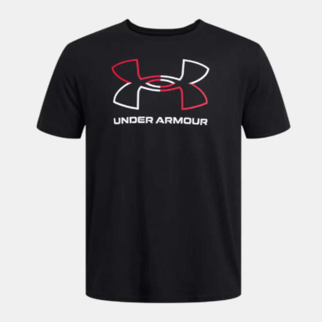 Men's Under Armour Foundation Short Sleeve "Black Red White"