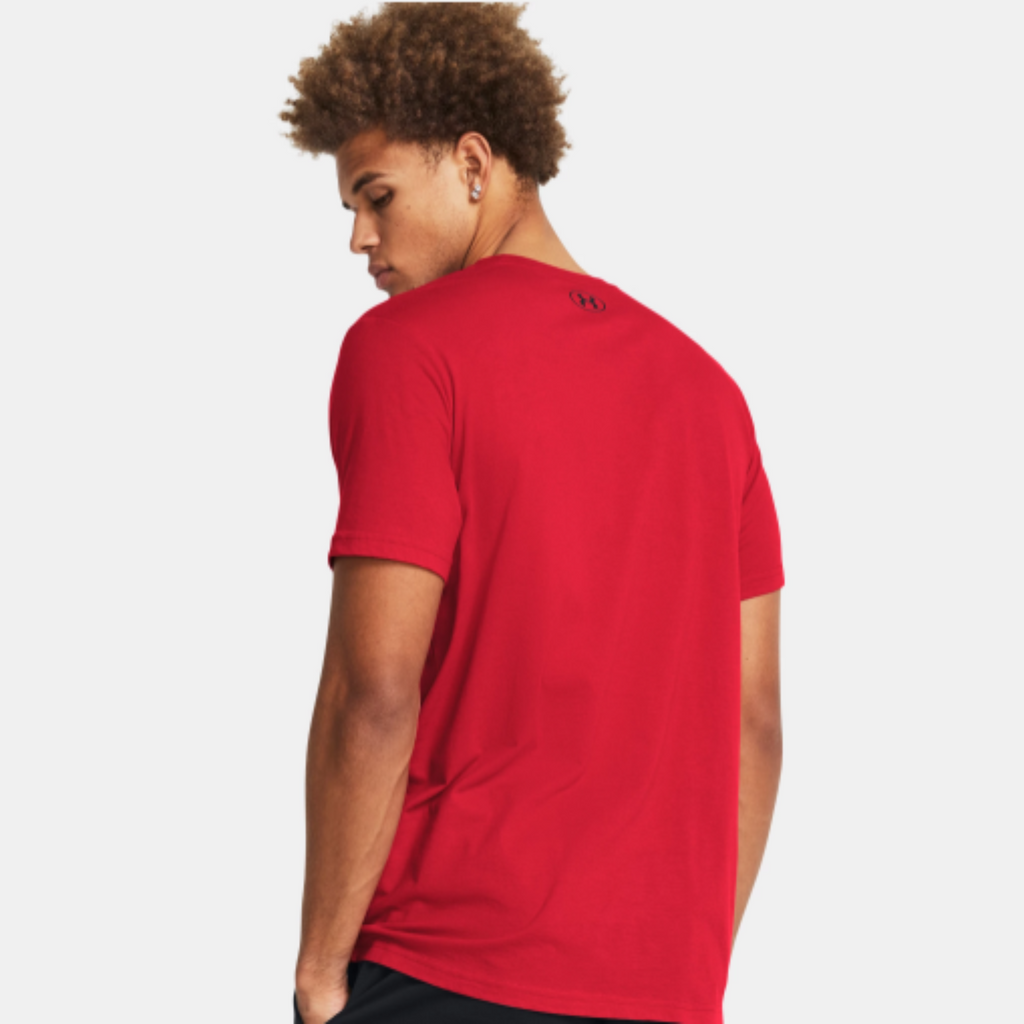 Men's Under Armour Foundation Short Sleeve "Red Black"