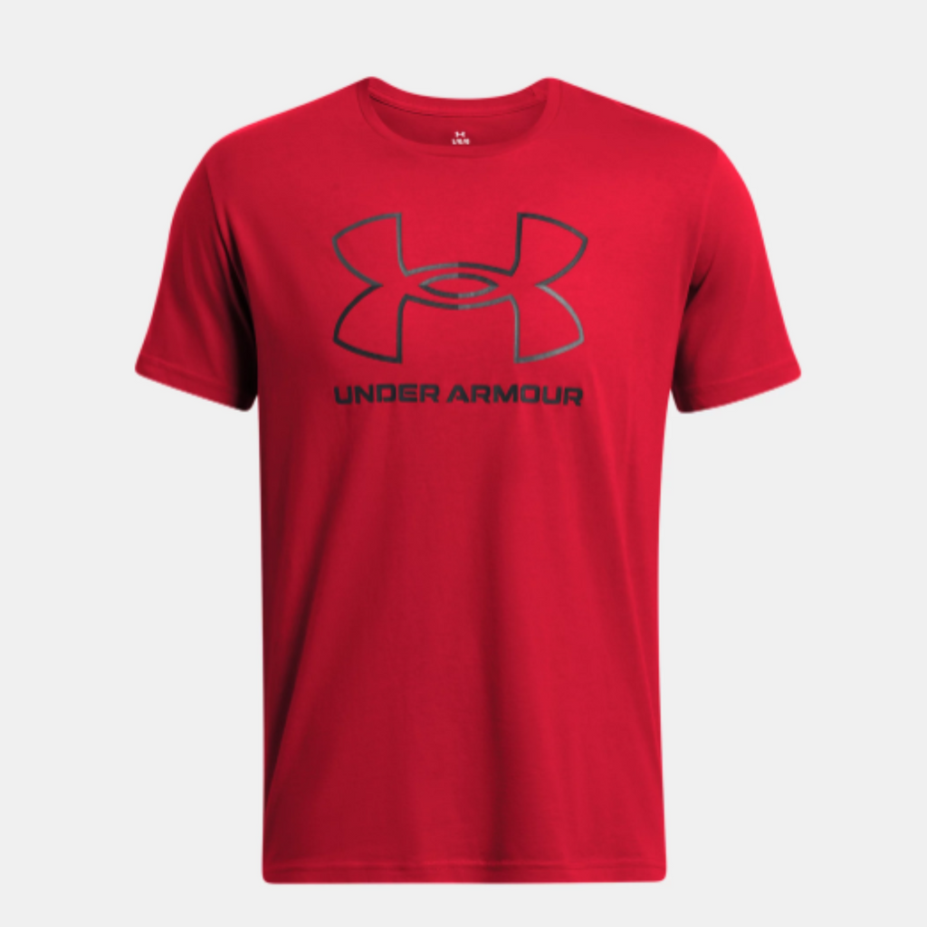 Men's Under Armour Foundation Short Sleeve "Red Black"