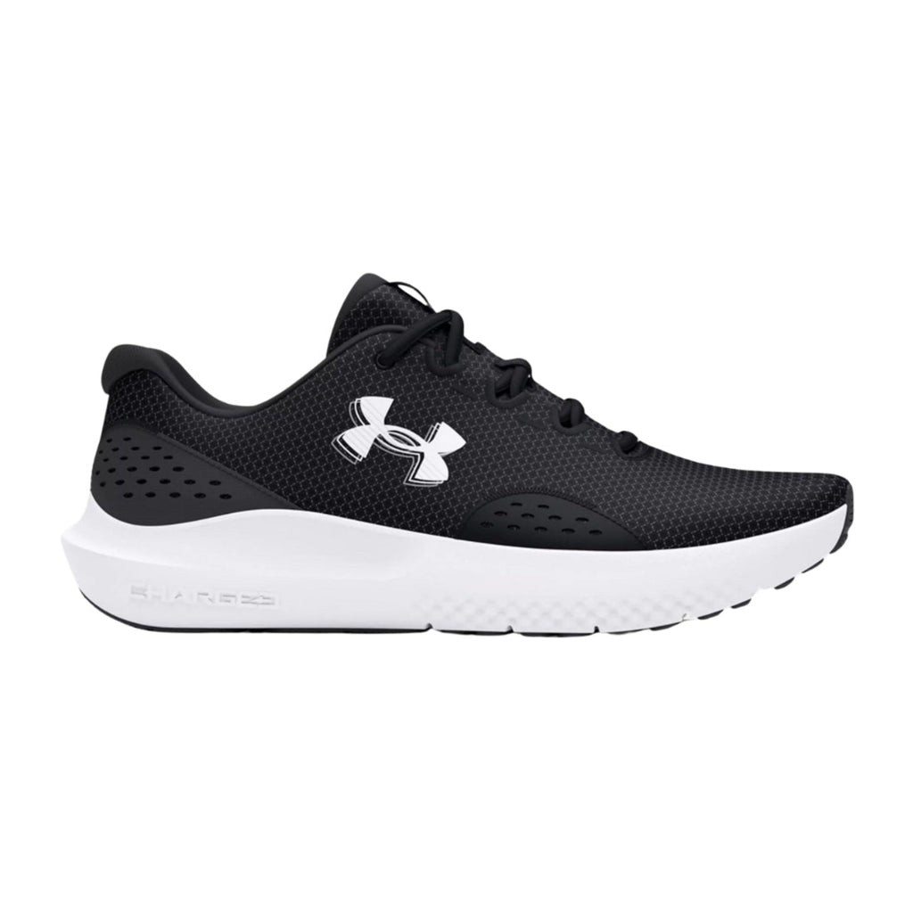 Women's Under Armour Surge 4 Running Shoes "Black White"