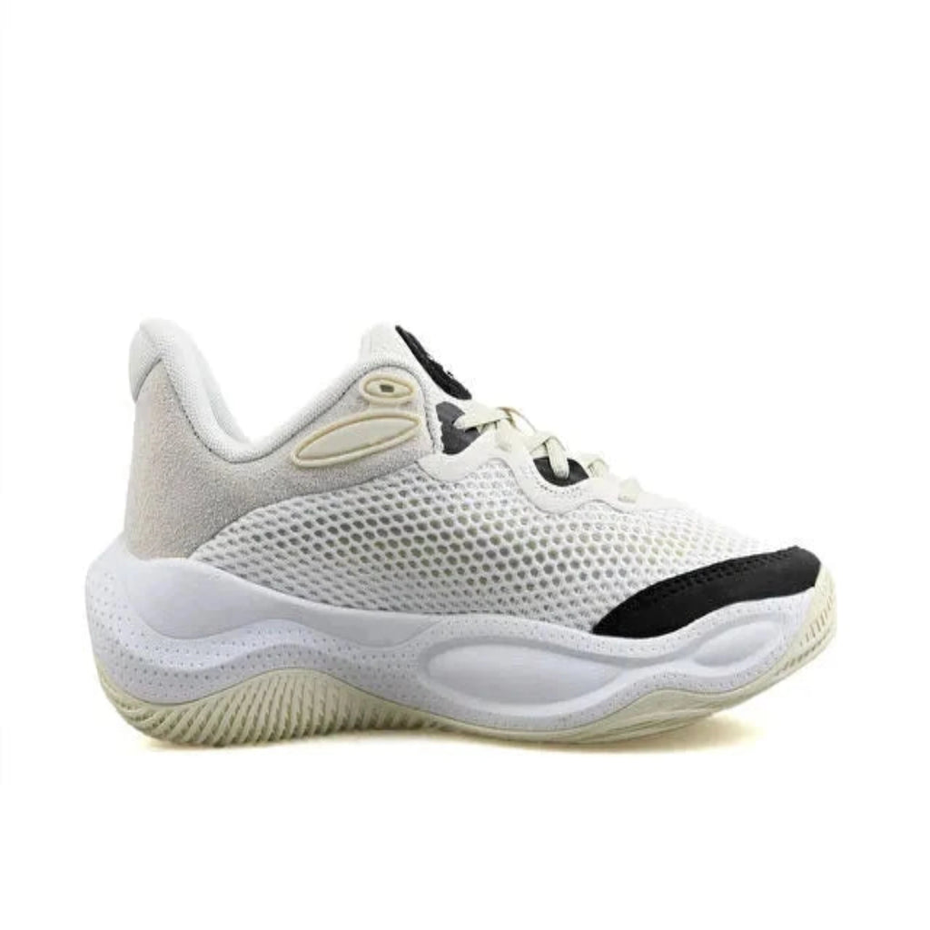 Curry Splash 24 Suede Basketball Shoes "Summit White Black" (Unisex)