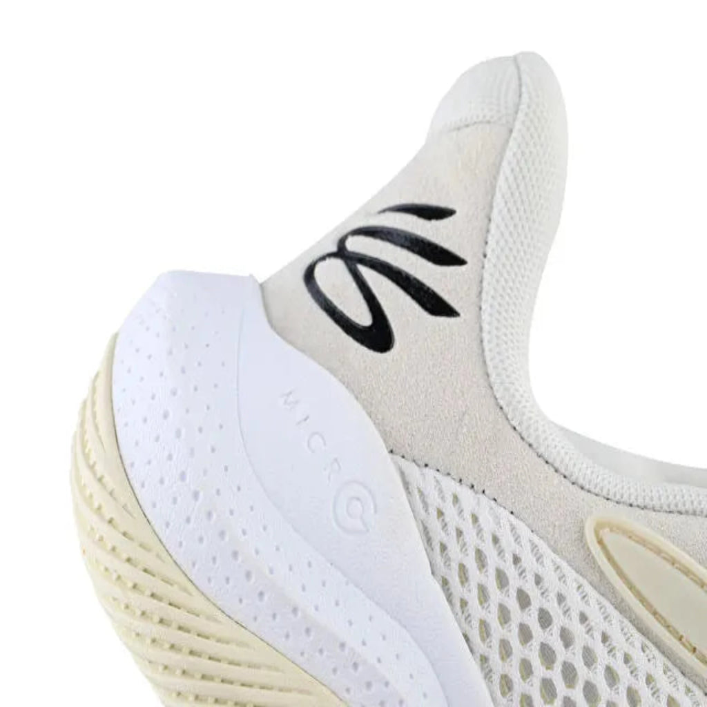 Curry Splash 24 Suede Basketball Shoes "Summit White Black" (Unisex)