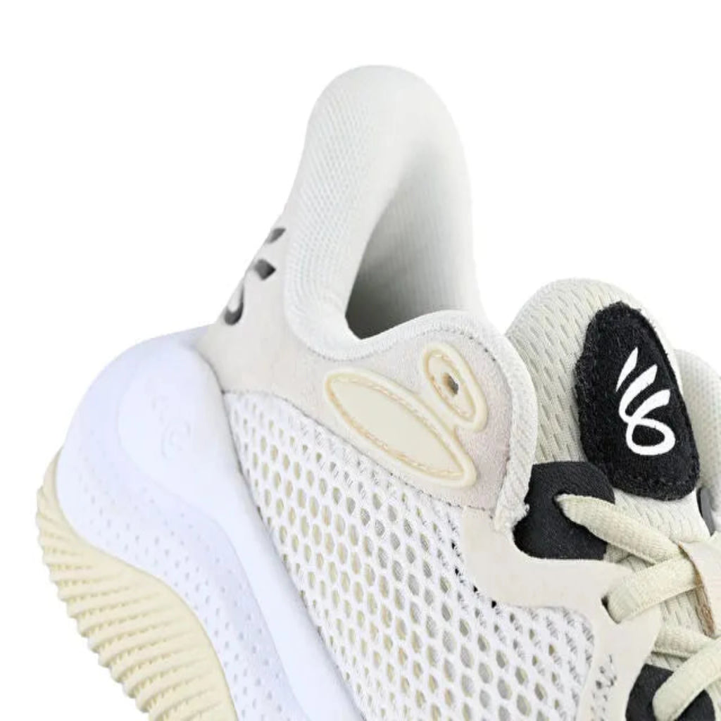 Curry Splash 24 Suede Basketball Shoes "Summit White Black" (Unisex)