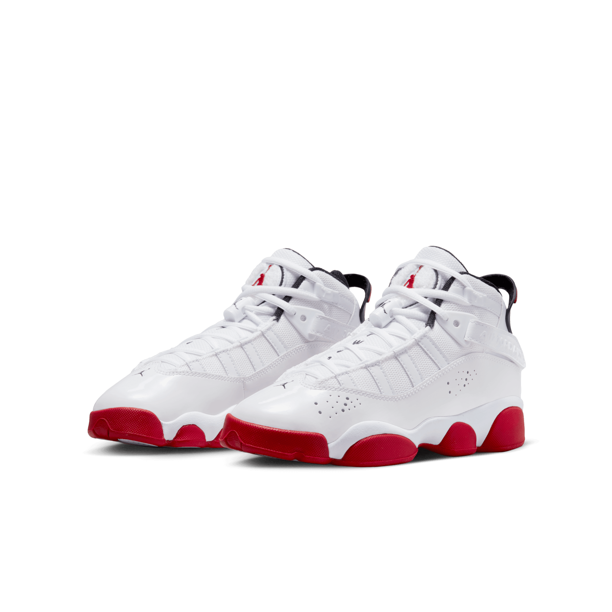 Jordan six rings on sale red