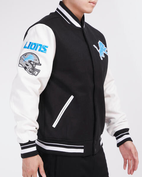 Men's Pro Standards Detroit Lions Letterman Jacket