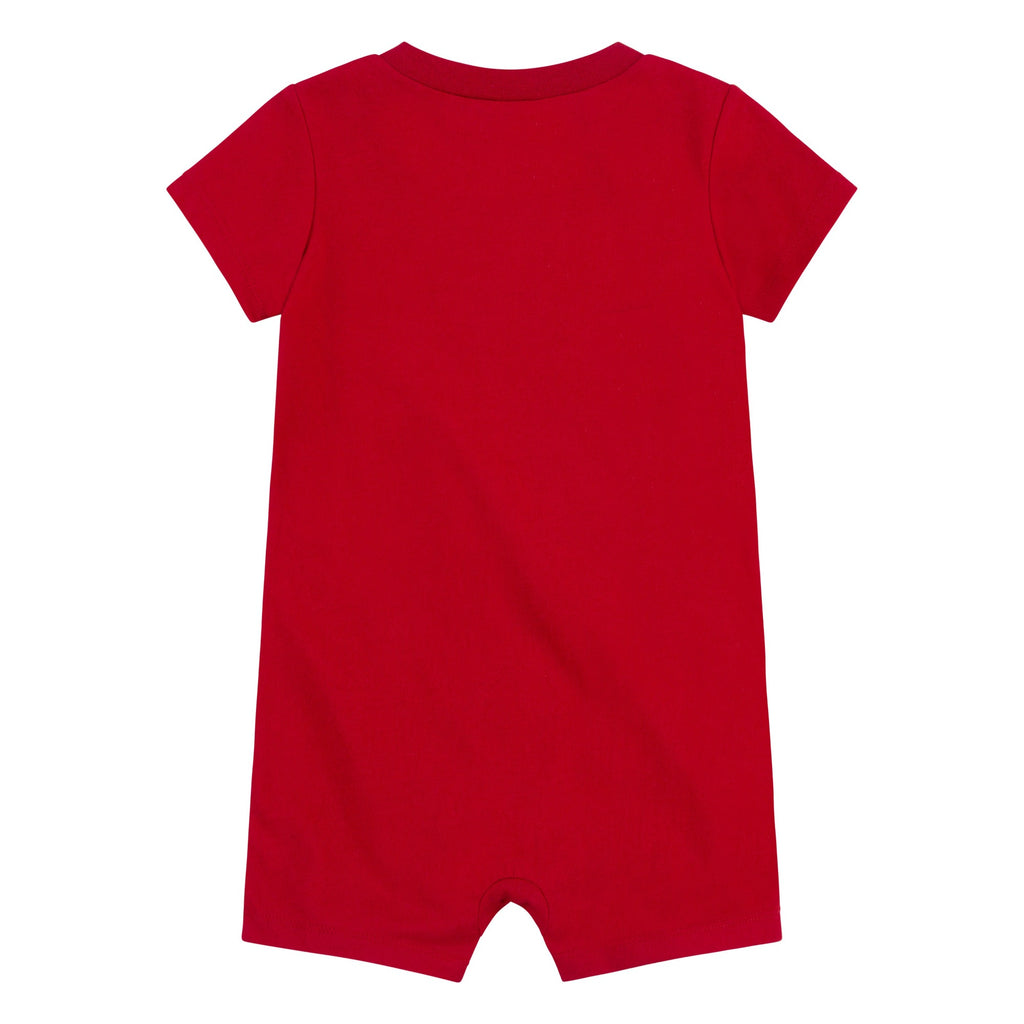 Baby/Toddler Jordan Baby Jumpman Knit Romper "Red"