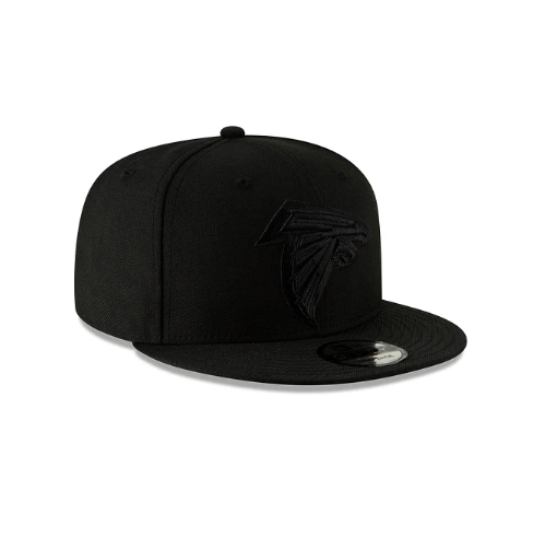 Atlanta Falcons New Era Black On Black 9FIFTY Snapback