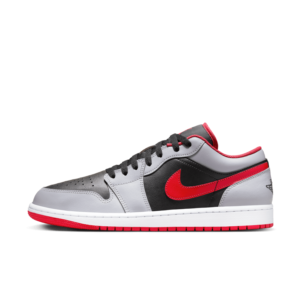 Men's Air Jordan 1 Low "Cement Grey Fire Red"