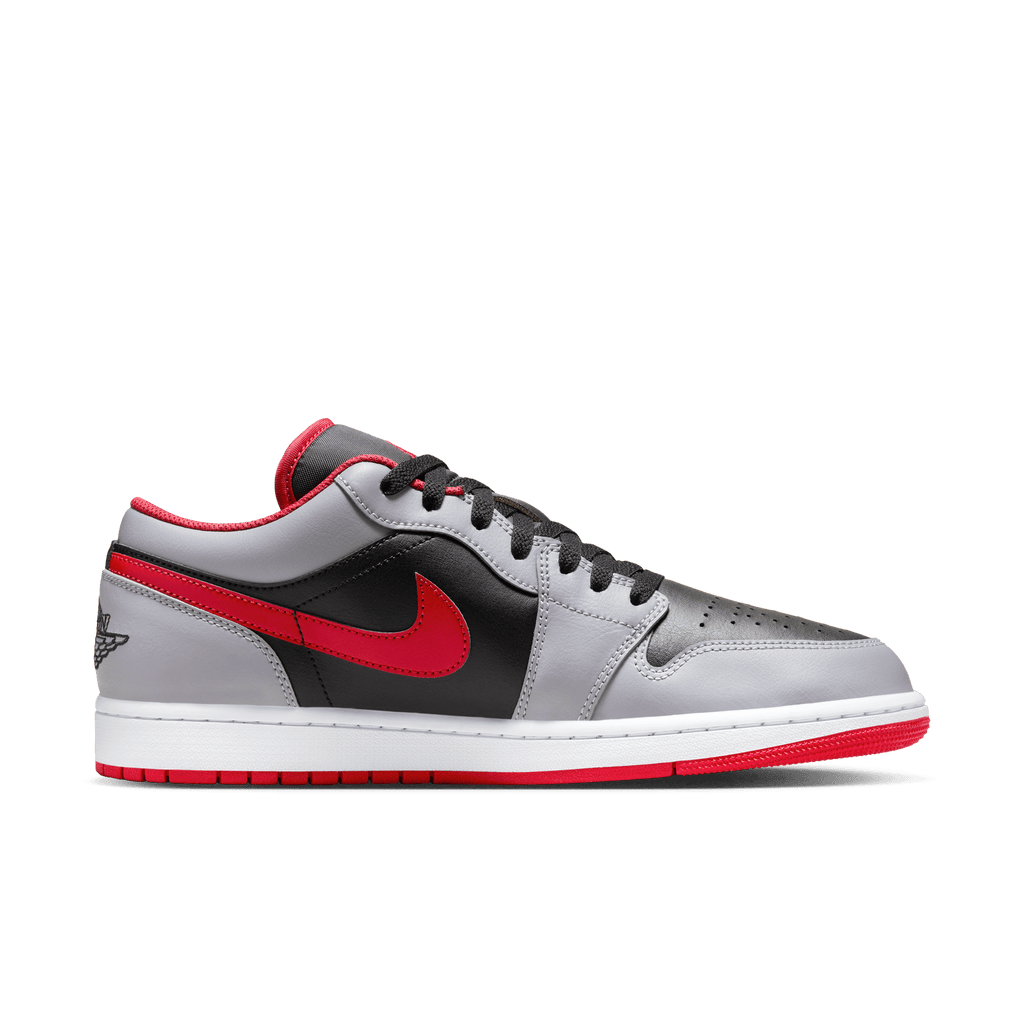 Men's Air Jordan 1 Low "Cement Grey Fire Red"