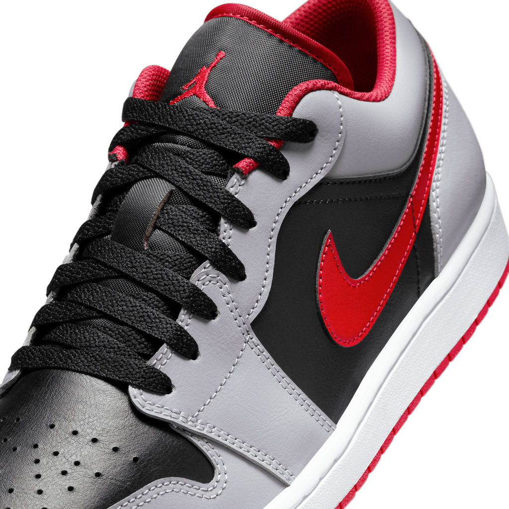 Men's Air Jordan 1 Low "Cement Grey Fire Red"