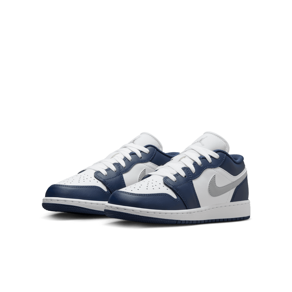 Big Kids' Air Jordan 1 Low "Midnight Navy White"