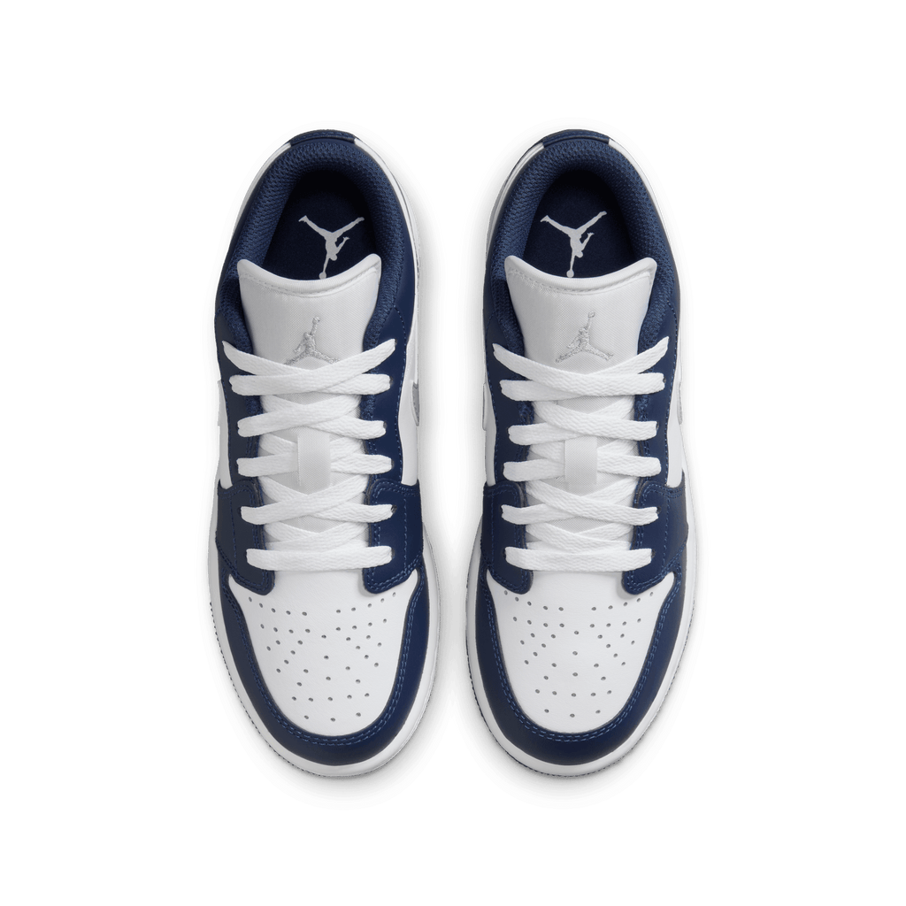 Big Kids' Air Jordan 1 Low "Midnight Navy White"