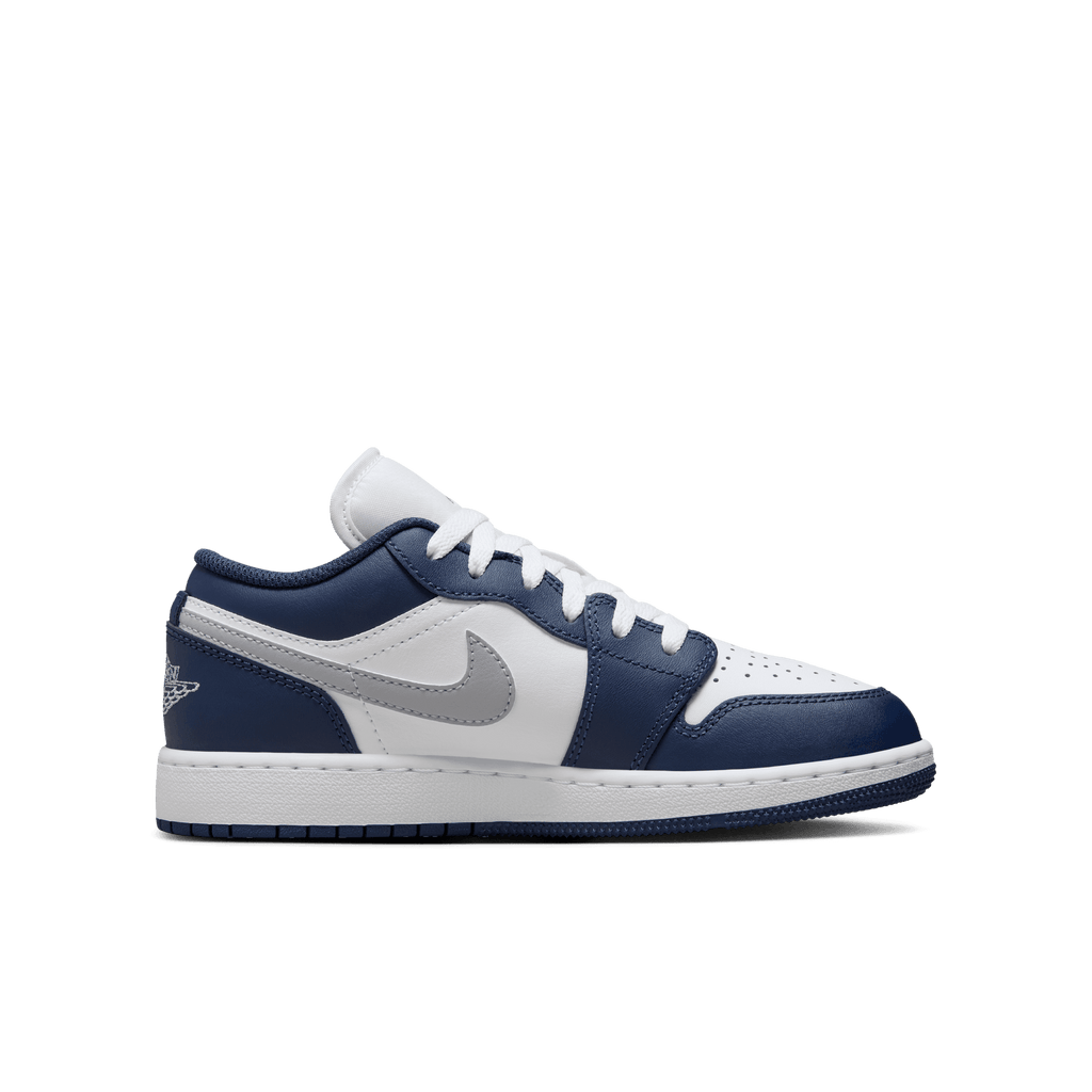 Big Kids' Air Jordan 1 Low "Midnight Navy White"