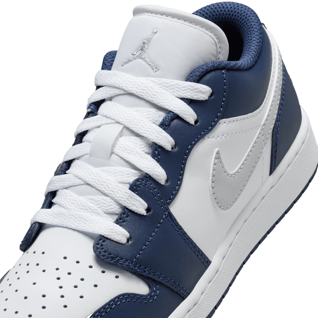 Big Kids' Air Jordan 1 Low "Midnight Navy White"