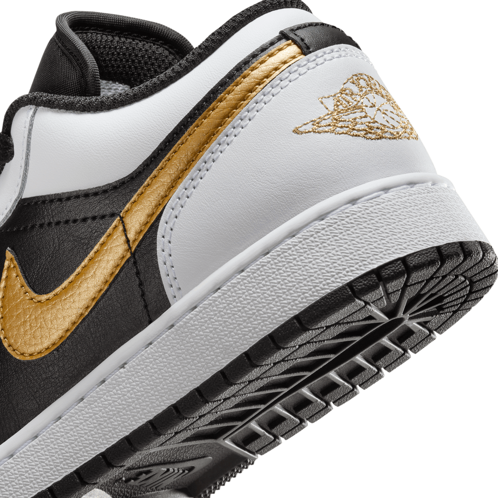 Big Kids' Air Jordan 1 Low "Gold Swoosh"