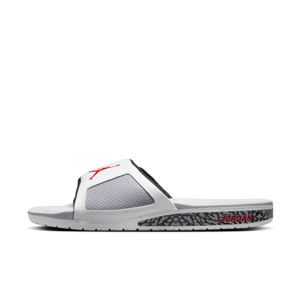 Men's Jordan Hydro III Slides "White Cement"