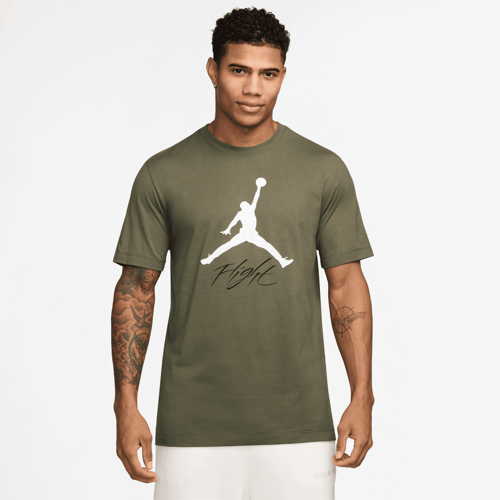 Men's Jordan Jumpman Flight T-Shirts "Medium Olive"