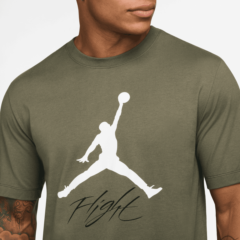 Men's Jordan Jumpman Flight T-Shirts "Medium Olive"