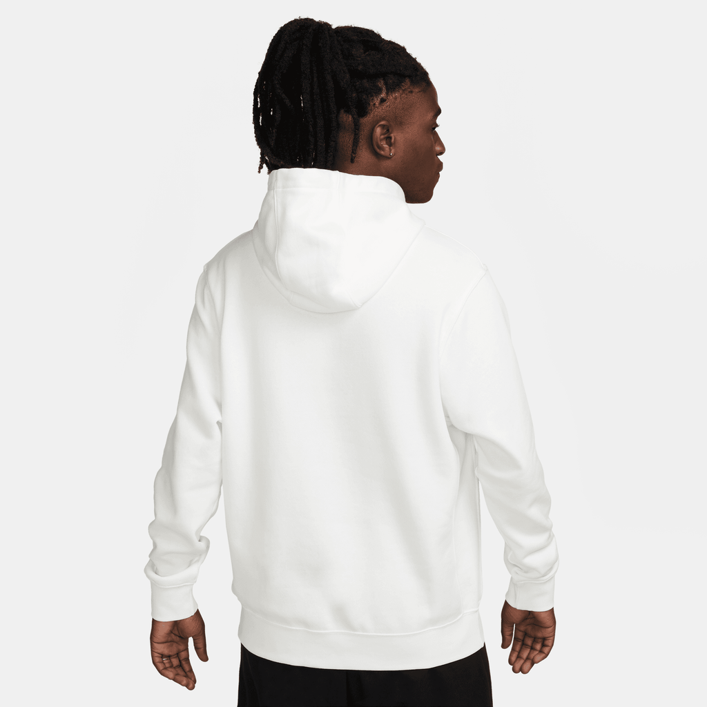 Men's Nike Sportswear Club Fleece Pullover Hoodie "Sail White"