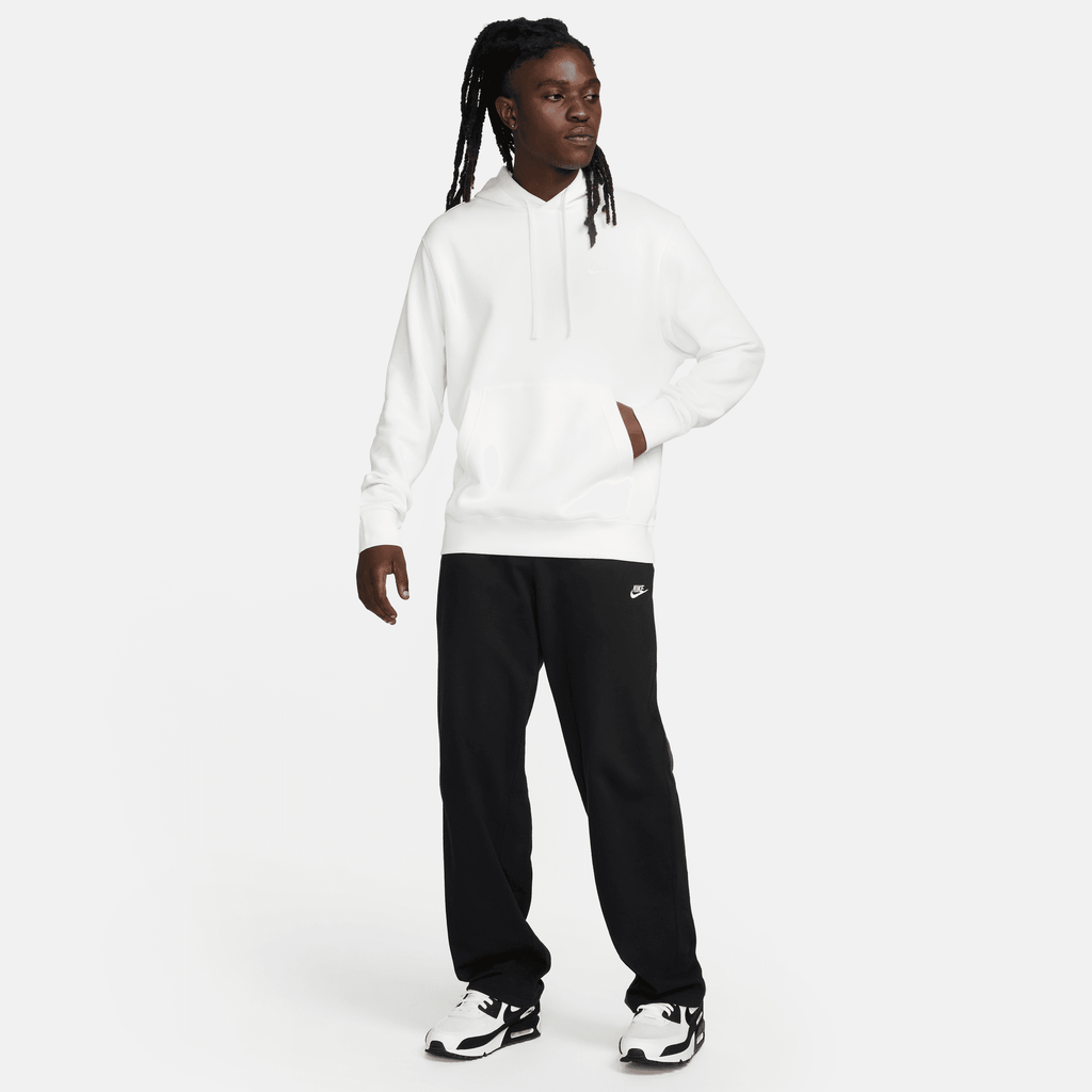 Men's Nike Sportswear Club Fleece Pullover Hoodie "Sail White"