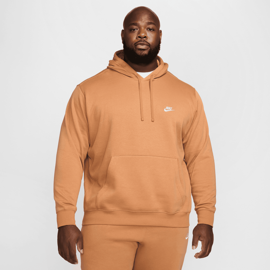 Men's Nike Sportswear Club Fleece Pullover Hoodie "Flax"