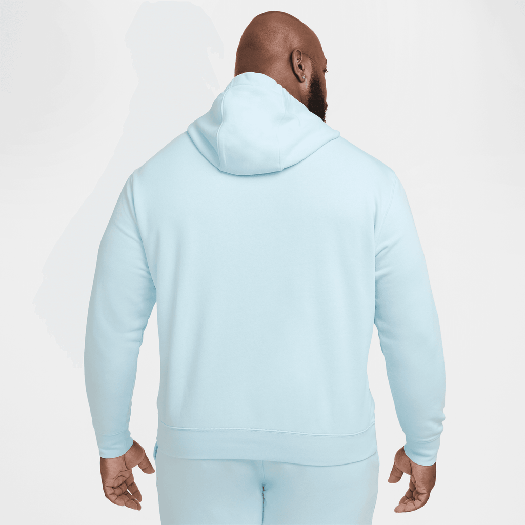 Men's Nike Sportswear Club Fleece Pullover Hoodie "Glacier Blue"