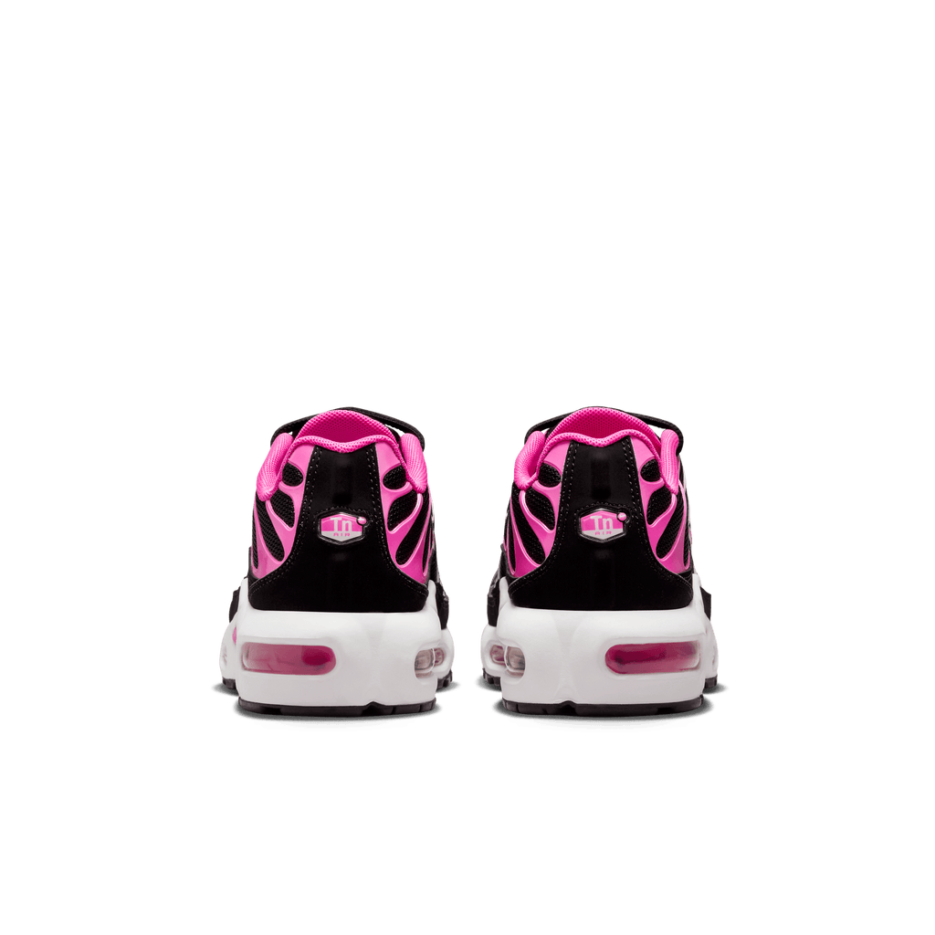 Big Kids' Nike Air Max Plus "Black Laser Fuchsia"