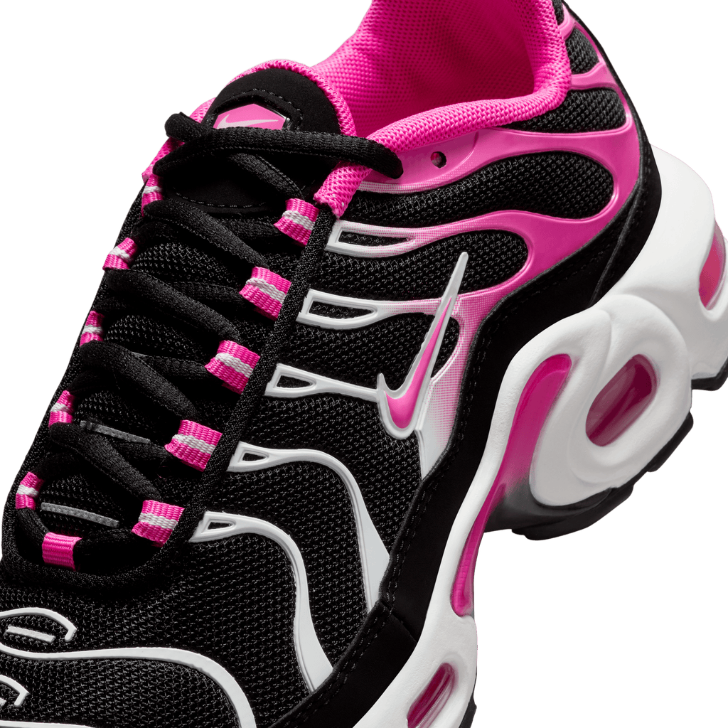 Big Kids' Nike Air Max Plus "Black Laser Fuchsia"