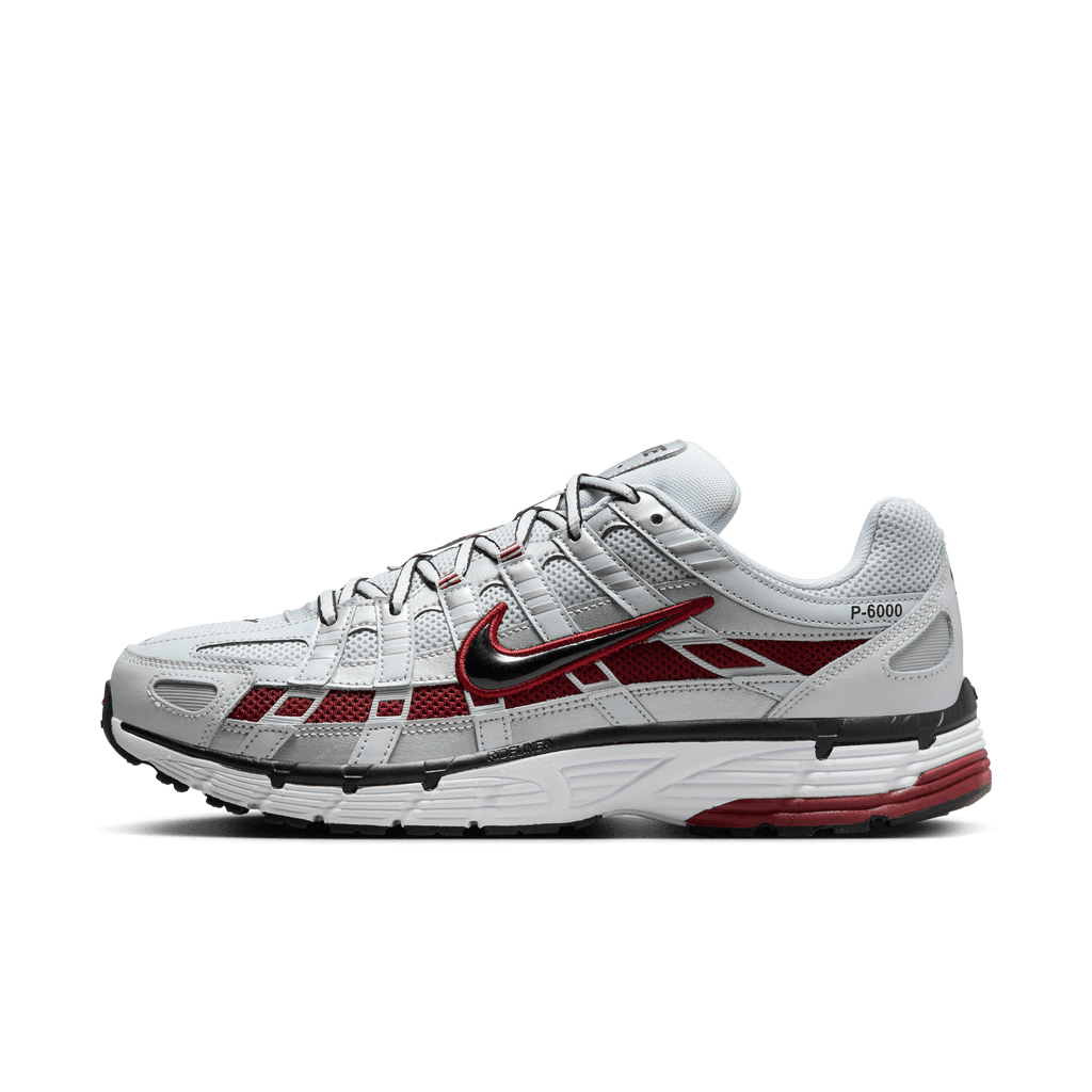 Men's Nike P-6000 "Pure Platinum Team Red"