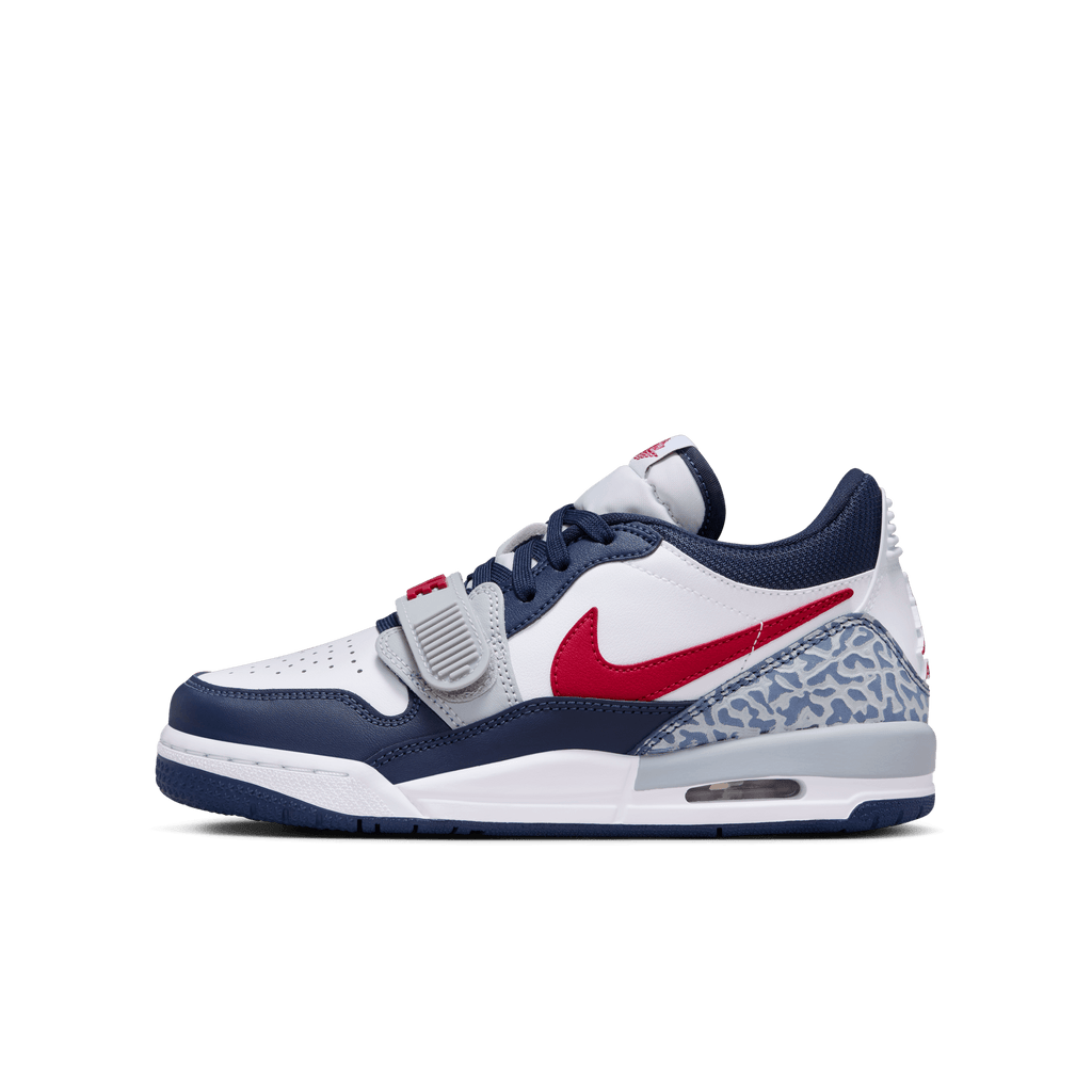 Big Kids' Air Jordan Legacy 312 Low "Midnight Navy Varsity Red"