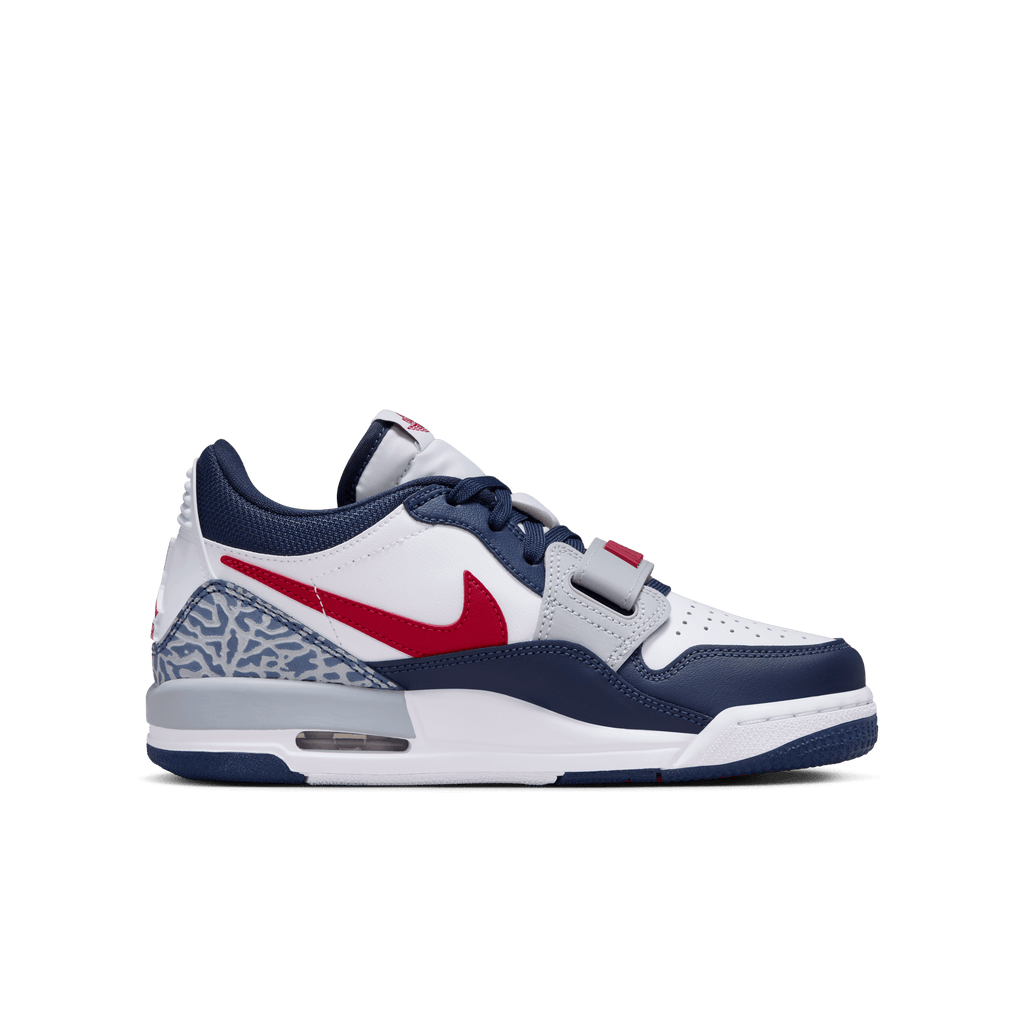 Big Kids' Air Jordan Legacy 312 Low "Midnight Navy Varsity Red"