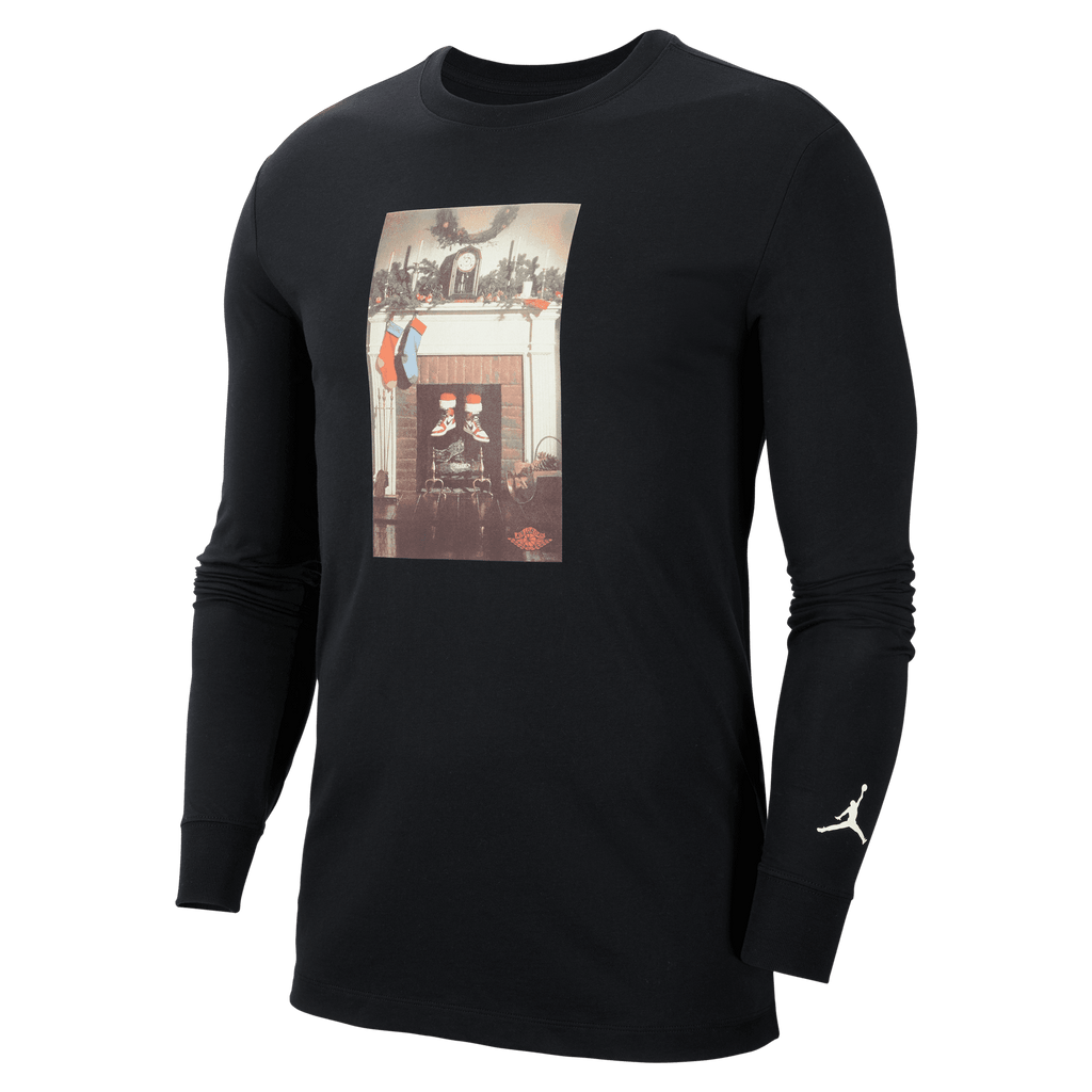 Men's Jordan Jumpman Chimney Long-Sleeve T-Shirt