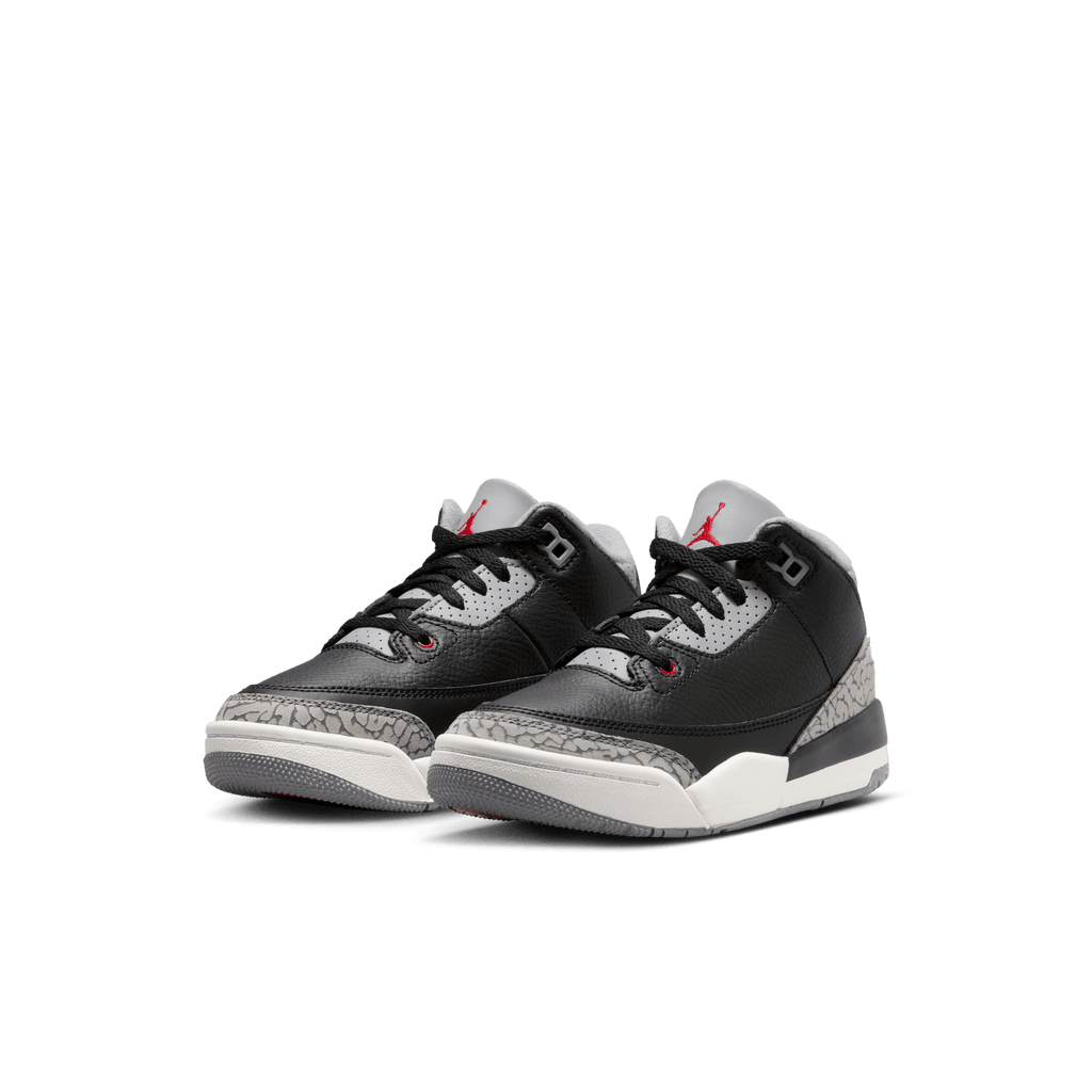 Little Kids' Jordan 3 Retro "Black Cement"