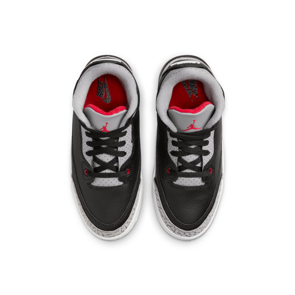 Little Kids' Jordan 3 Retro "Black Cement"