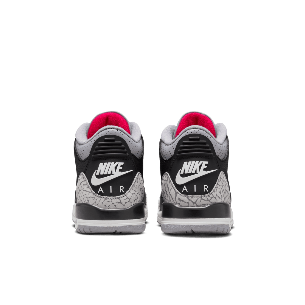 Big Kids' Jordan 3 Retro "Black Cement"