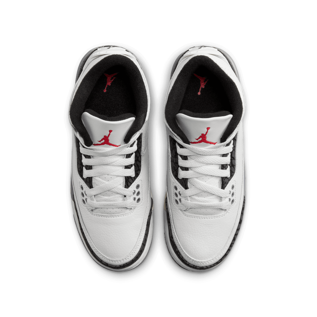 Big Kids' Air Jordan 3 Retro "Cement Grey"