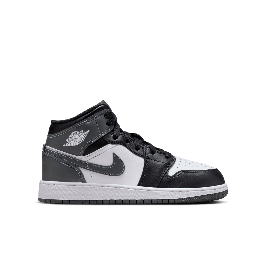 Big Kids' Air Jordan 1 Mid "Iron Grey"